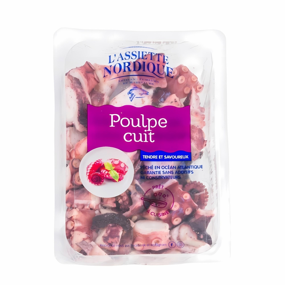 [386632] Poulpe Cuite L'Assiette Nordique 250g
