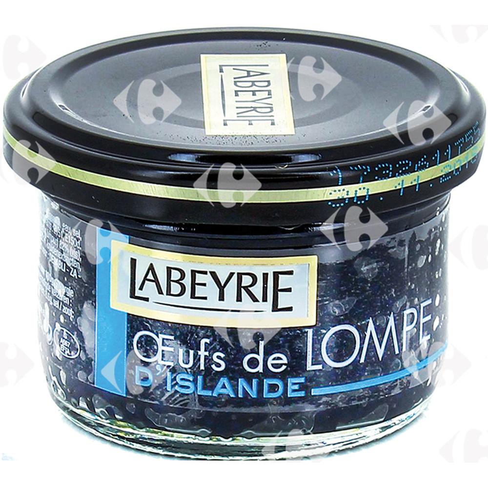 [188674] Oeufs Lompe Noir Labeyrie 80g