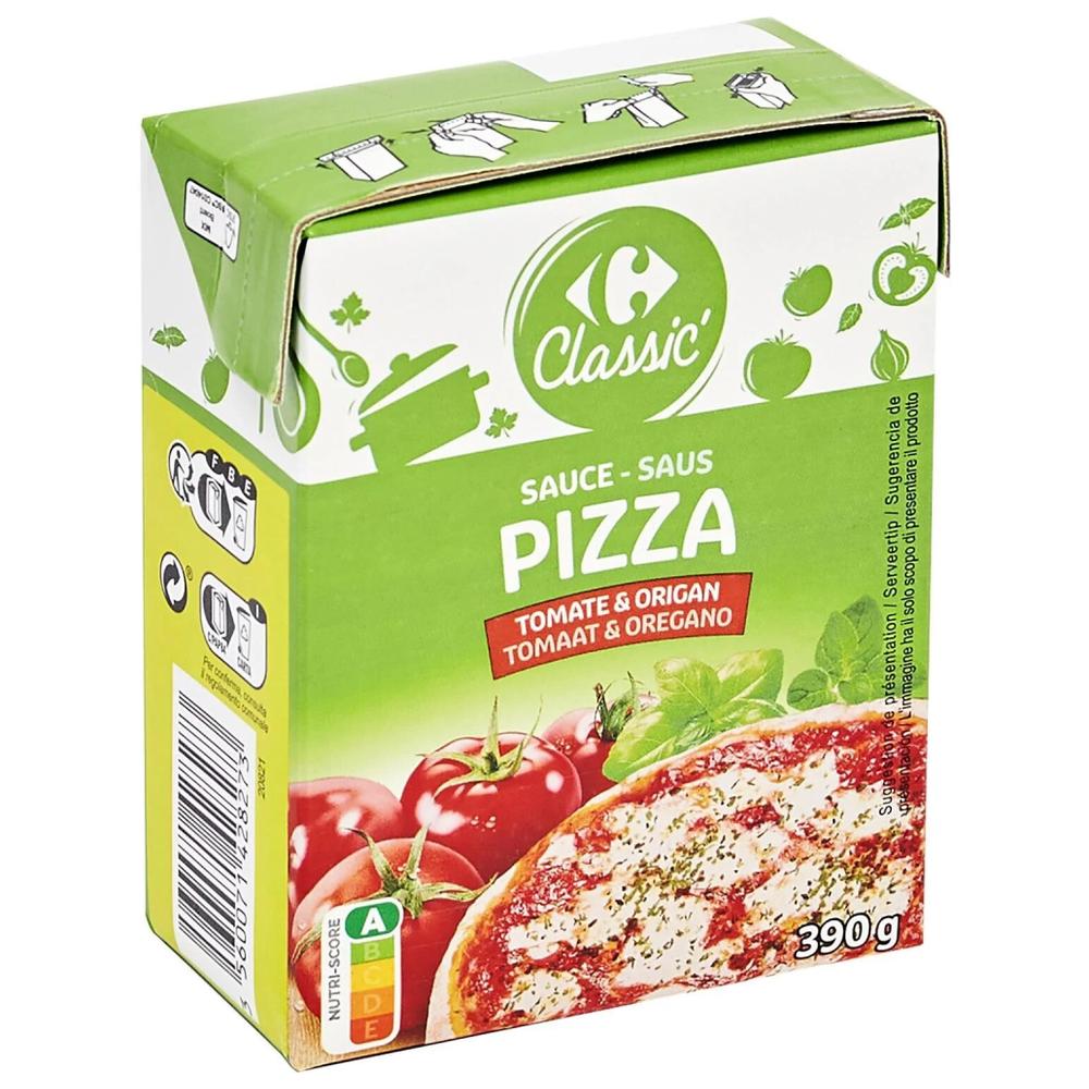 [689605] Briquette Sauce Pizza Carrefour 390g