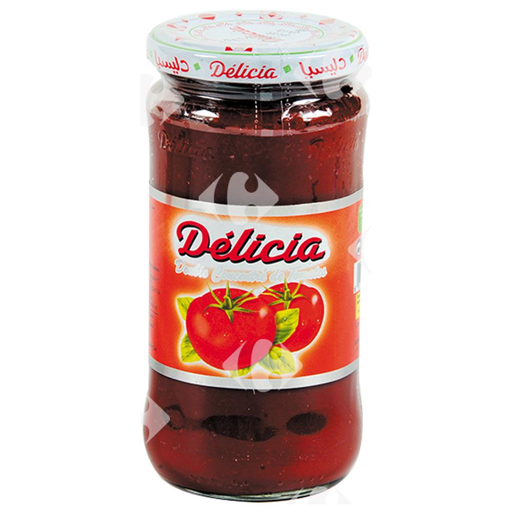 Double Concentré de Tomates Délicia 37cl