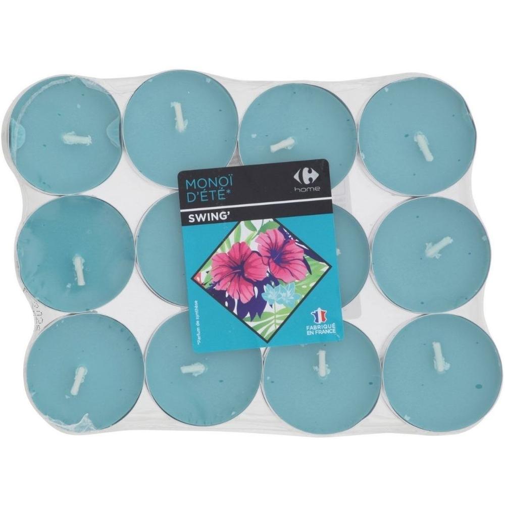 Chauffe Plat d'été Turquoise Carrefour Home 24 pièces