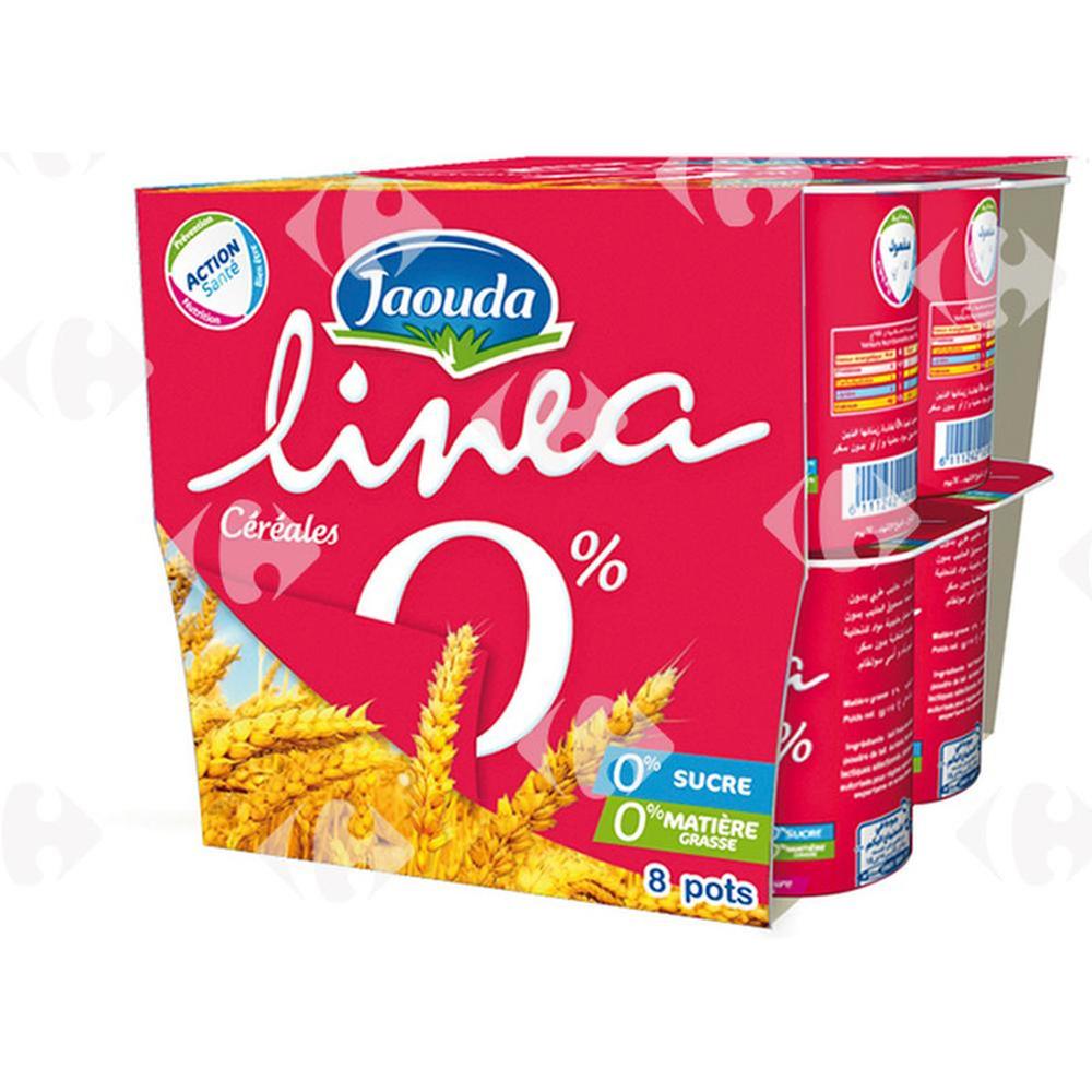 [221540] Yaourt aux Céréales 0% Sucre Linéa Jaouda 110g