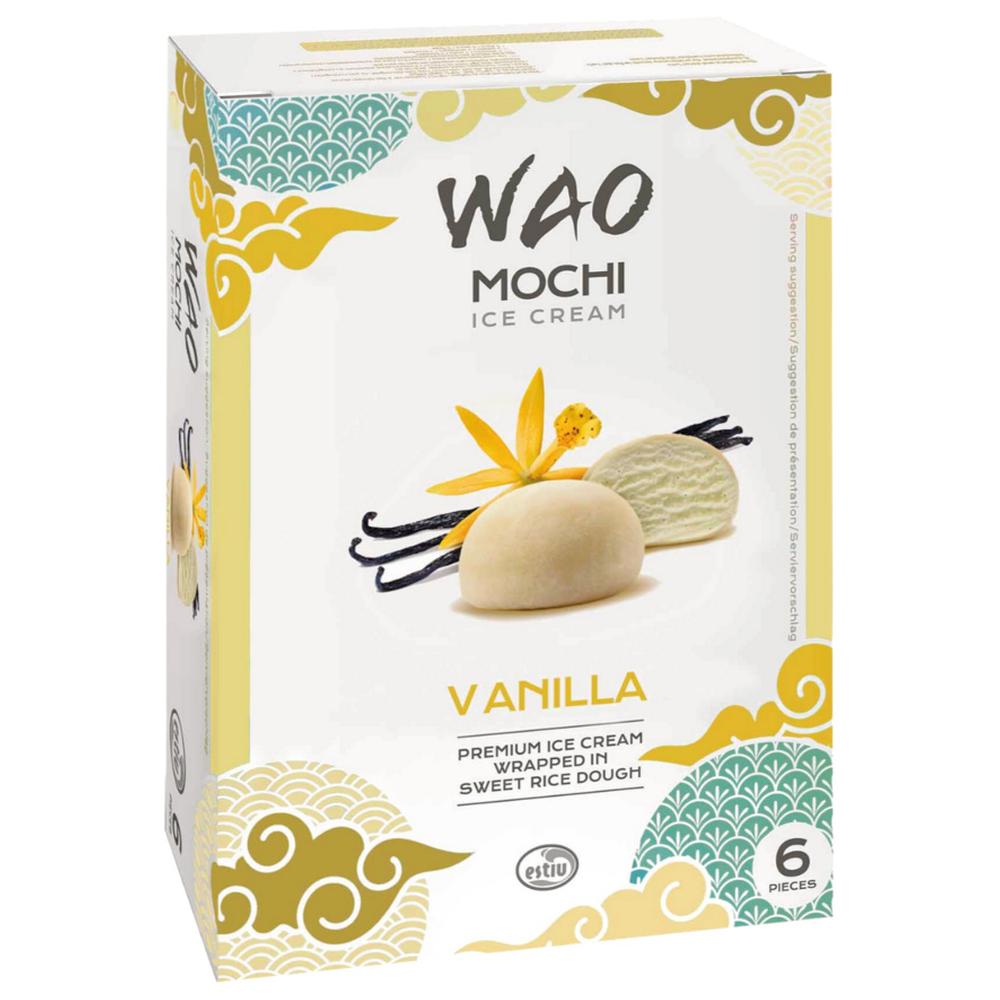 Mochis glacés saveur vanille Wao 6 pièces