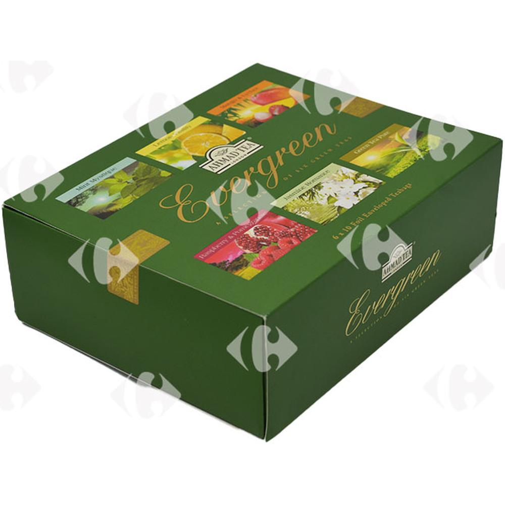 [539257] Thé Aromatisé en Sachets Sélection De 6 Thés Ahmad Tea 10 sachets
