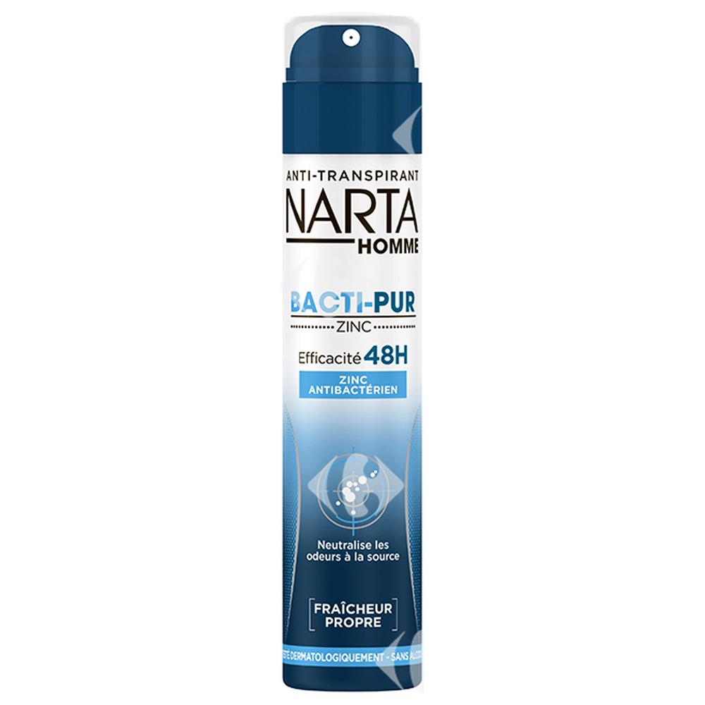 [408643] Atomiseur Anti-Transpirant Homme Bacti-Pur Narta 200ml