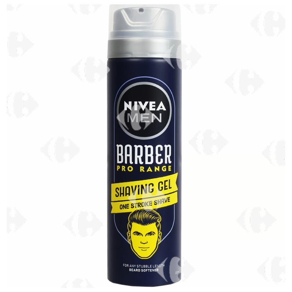 [662682] Gel à raser Barber Pro Range Nivea Men 200ml
