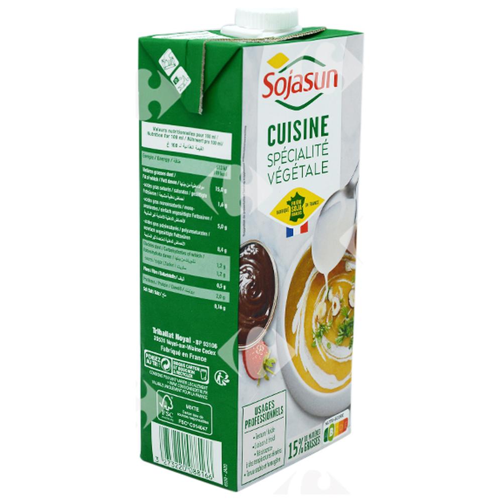 [414057] Spécialité Végétale Cuisine Sojasun 1L