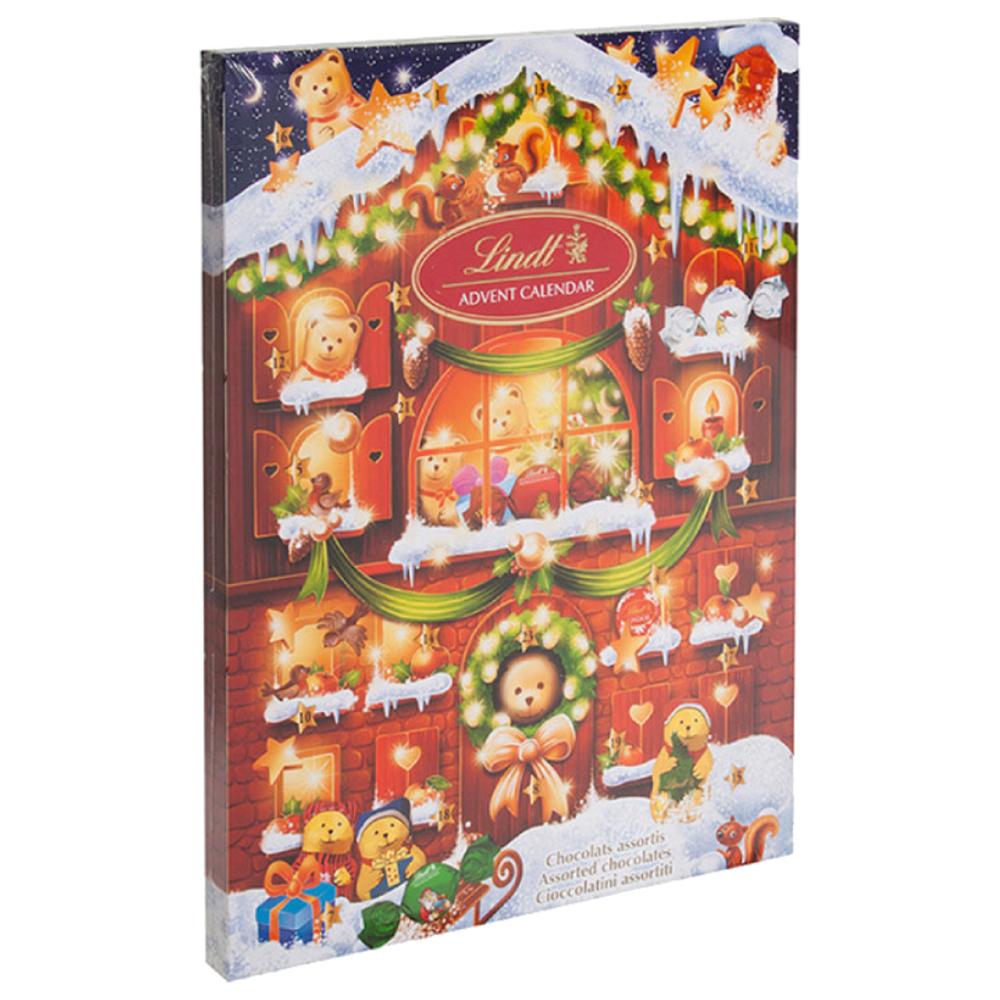 [566613] Calendrier de l'Avent Ours Lindt 172g