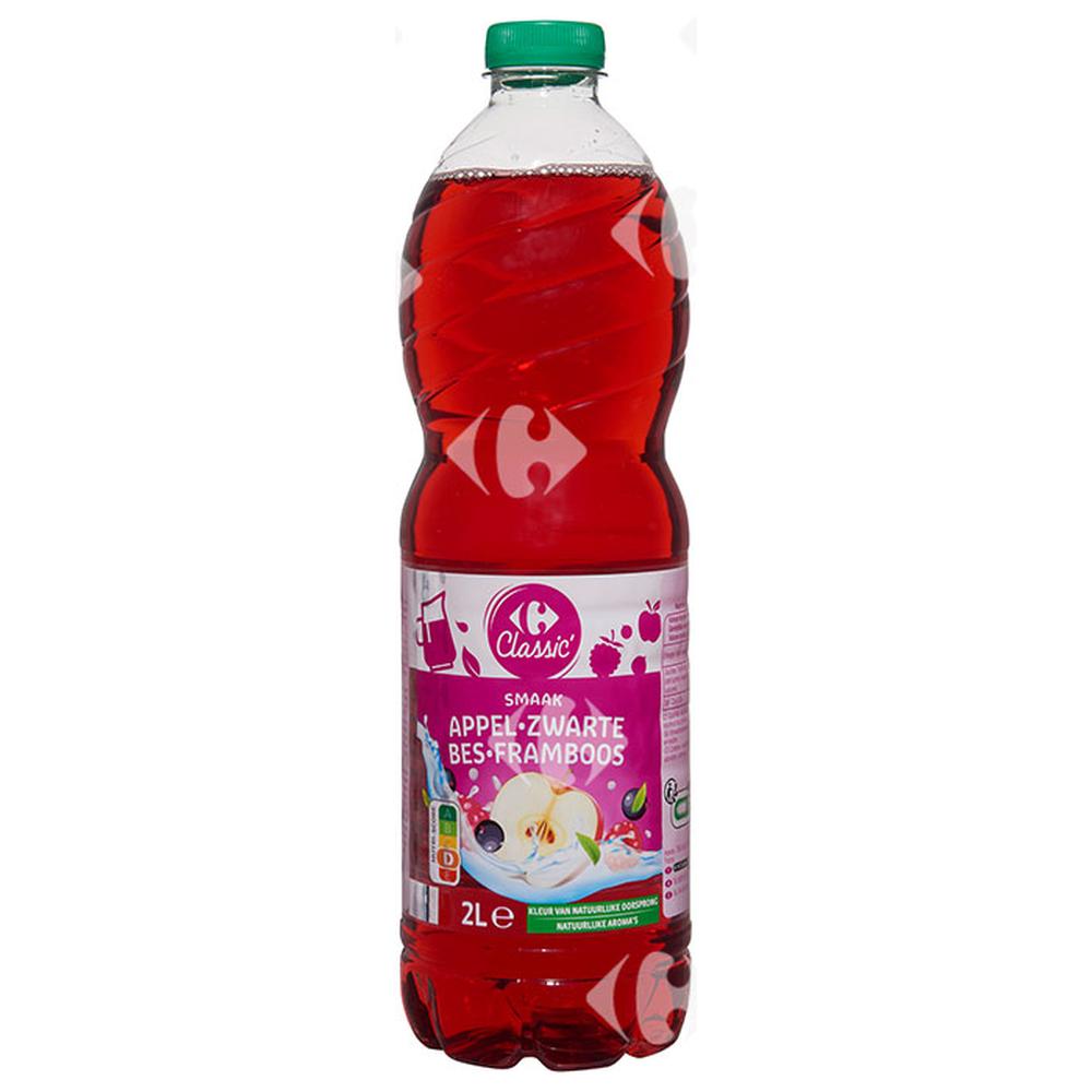 Boisson de Pomme Cassis et Framboise Carrefour 2L