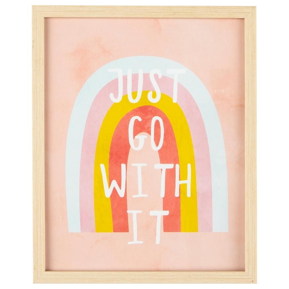 [700282] Cadre Décoratif Just Go Kasa 24x30cm