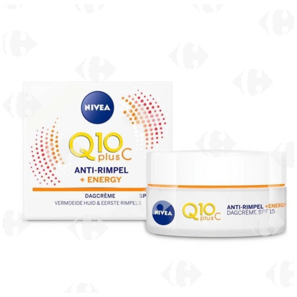 [632890] Soin de Jour Q10 Plus Anti-Rides SPF15 Nivea 50ml