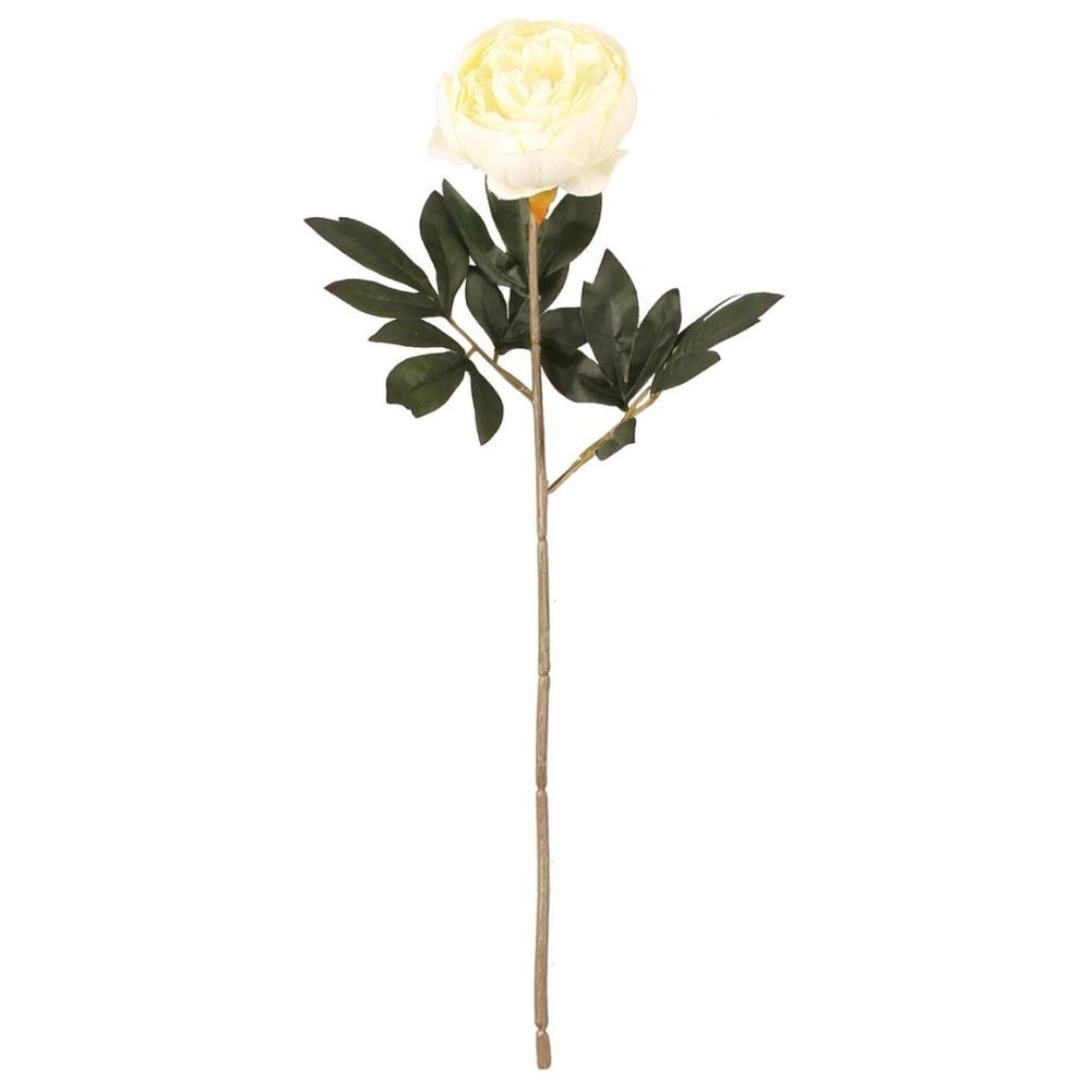 [722244] Tige de Pivoine Blanche Kasa 48 cm