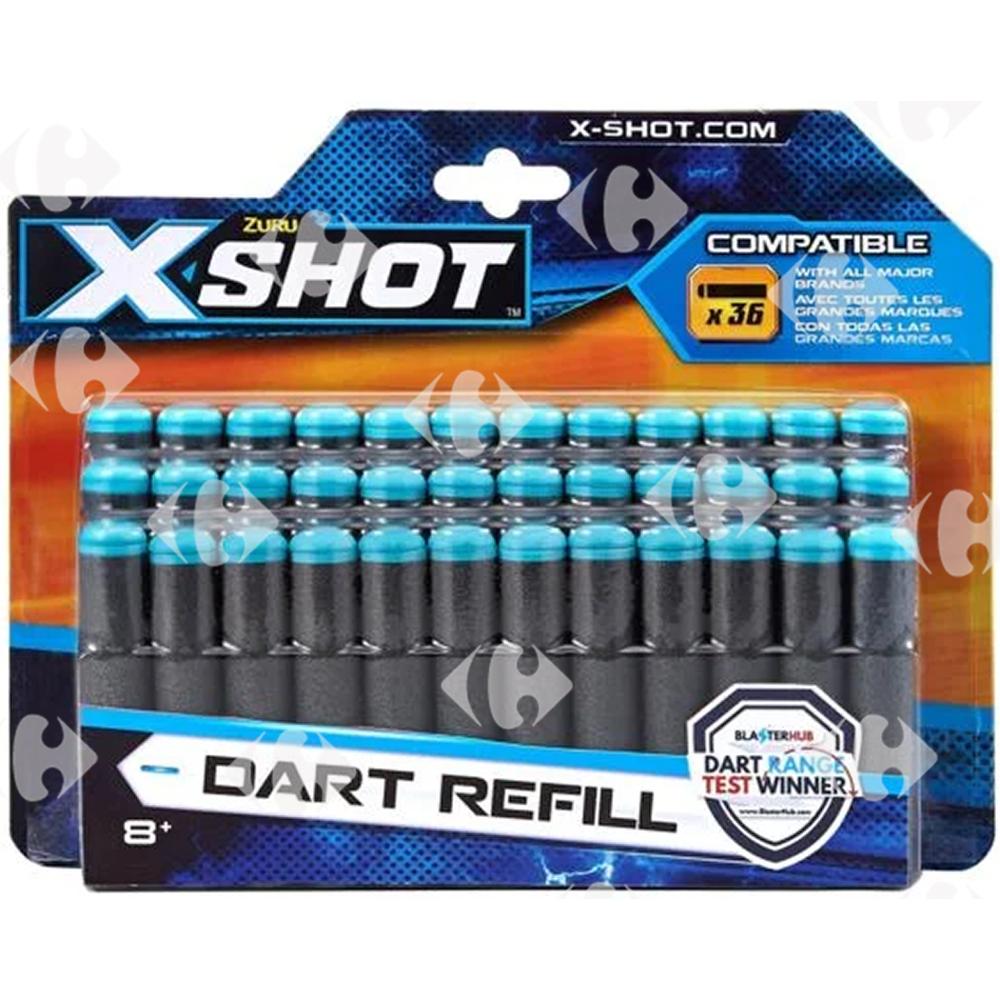 [621903] Pack Flèchettes en Mousse X-Shot 36 unités