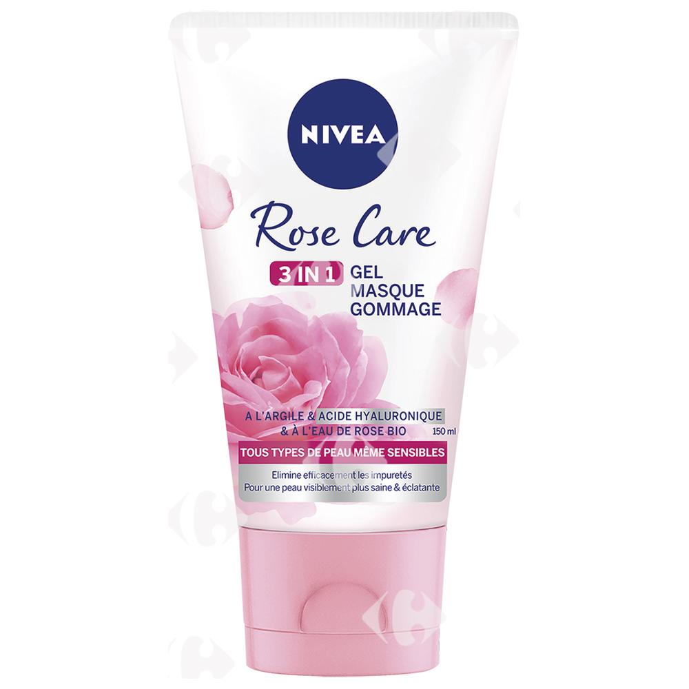 Masque Gommage Rose Care Nivea 150ml