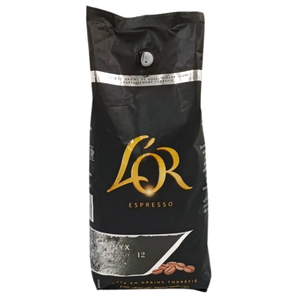 [622157] Café en Grains Intensité 12 Onyx l'Or 500g