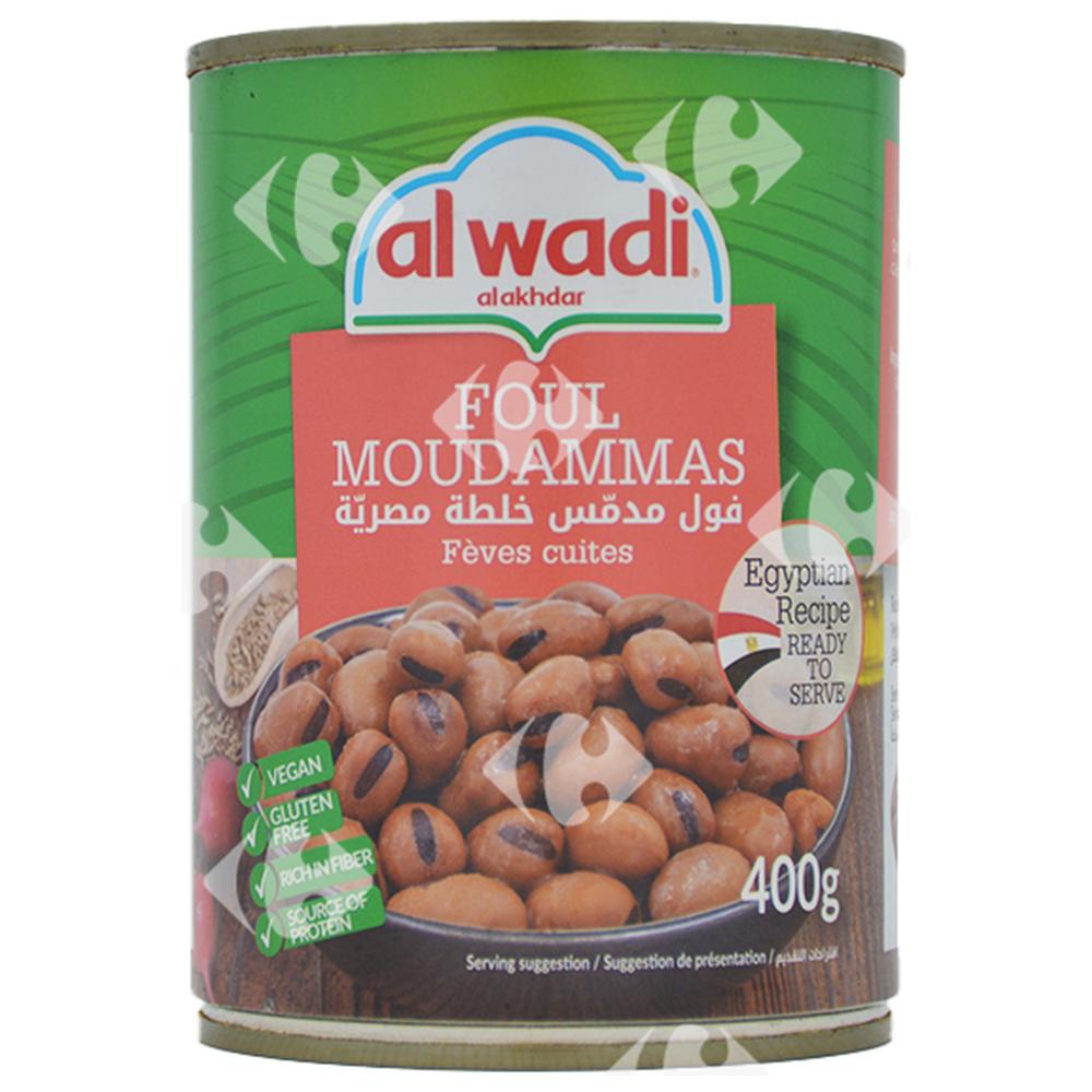 Foul Moudammas sans Gluten Al Wadi 400g