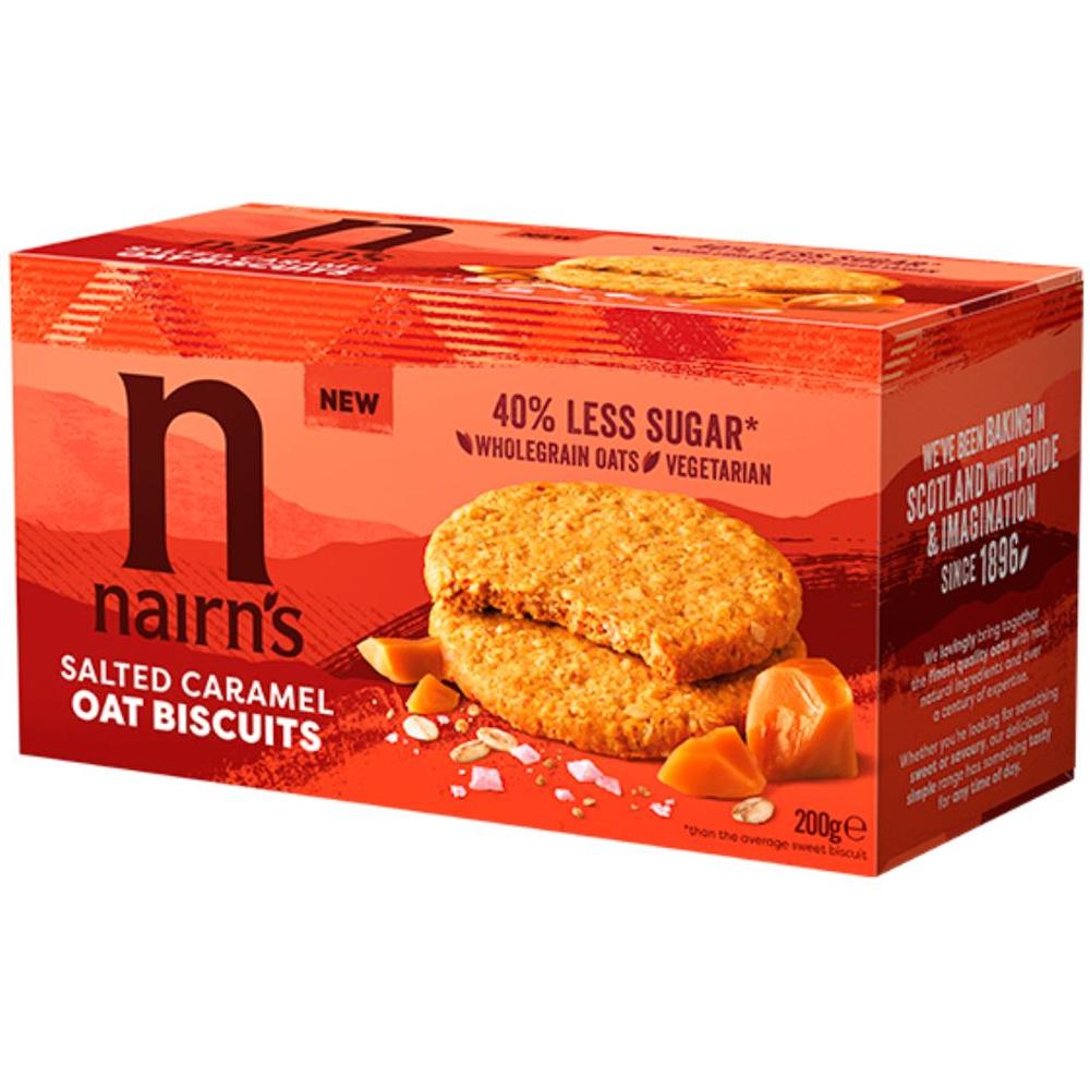 [729850] Biscuits Avoine Caramel Salé Nairn's 200g