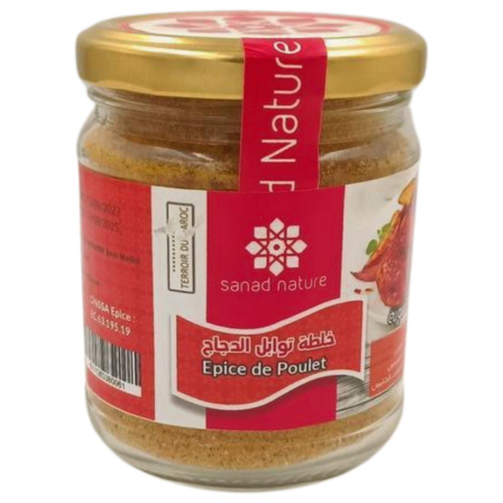 [648139] Epice de Poulet en Flacon Sanad Nature 100g.