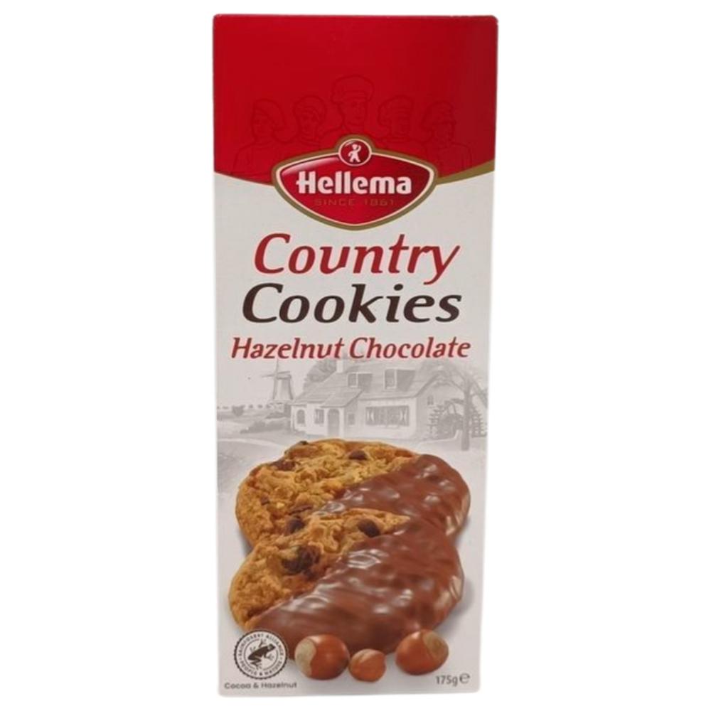 [664177] Cookies Crunchy Noisette Chocolat Hellema 150g
