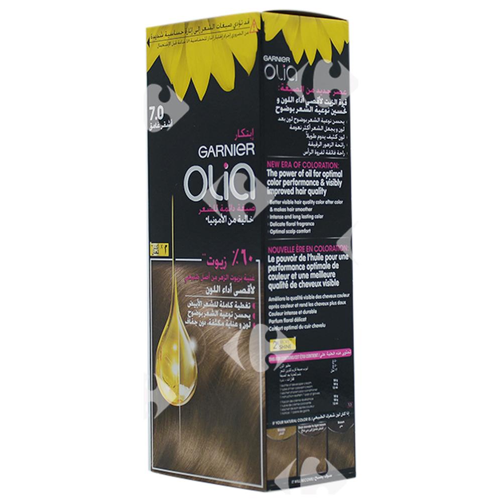 [650582] Coloration aux Huiles sans Ammoniaque Blond Foncé 7,0 Olia