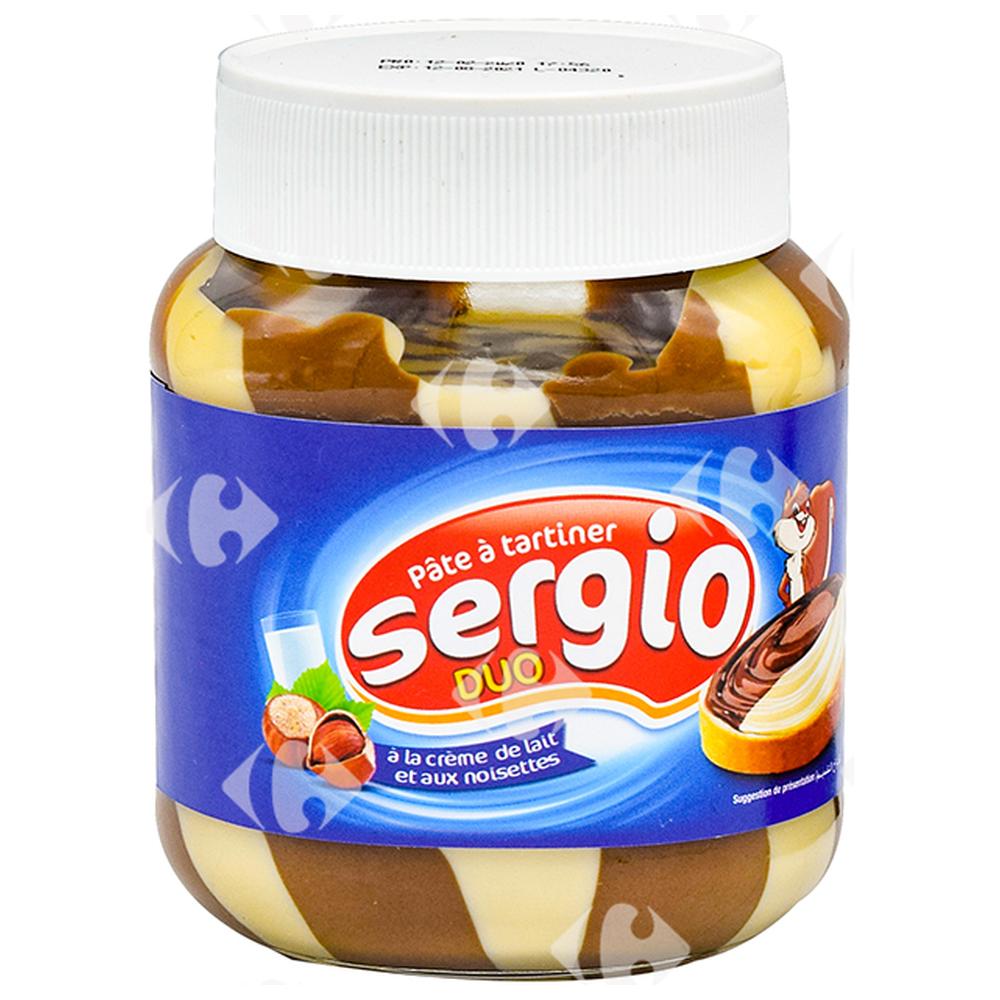 [376436] Pâte à Tartiner Duo Sergio 350g