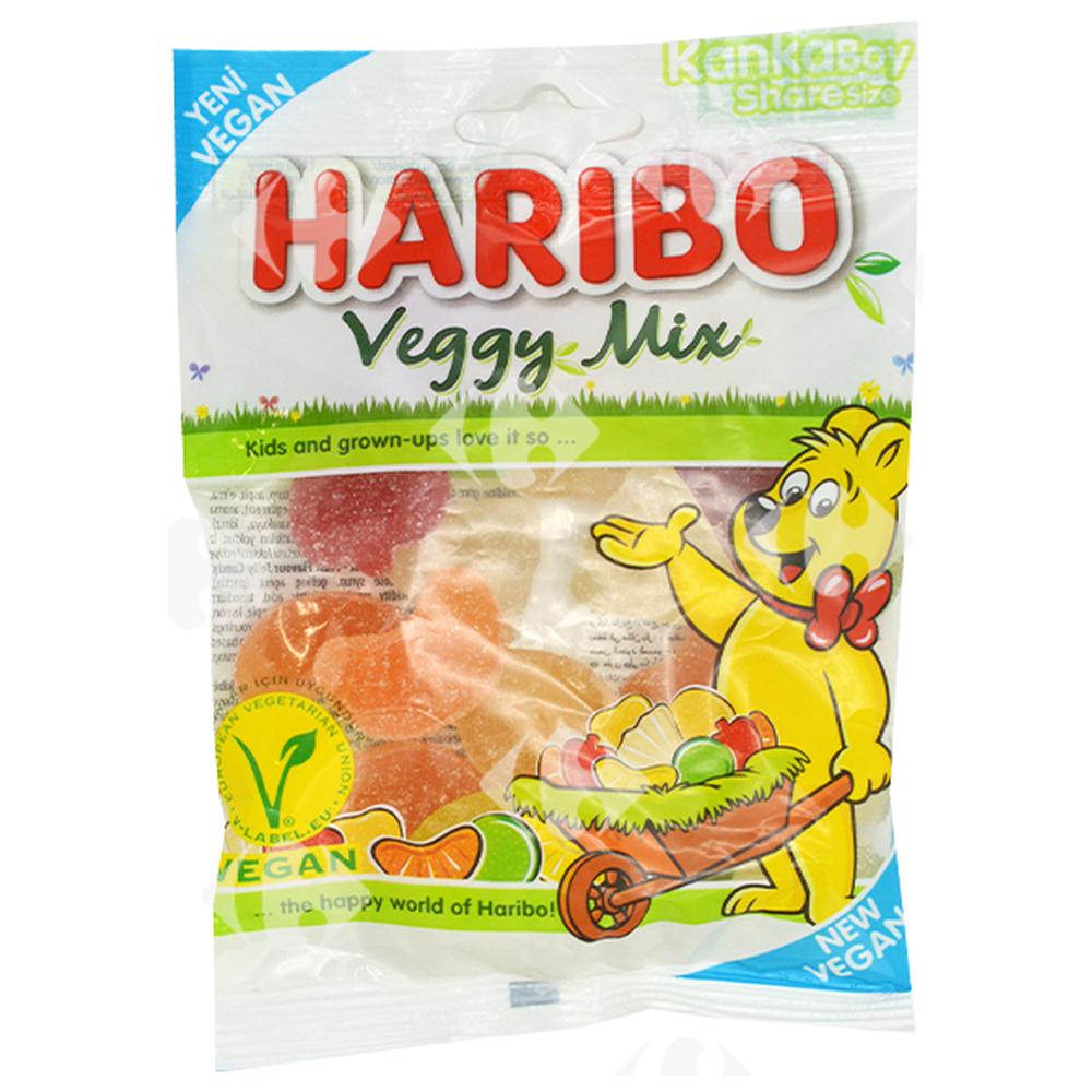 [665453] Gommes Veggy Mix Haribo 80g