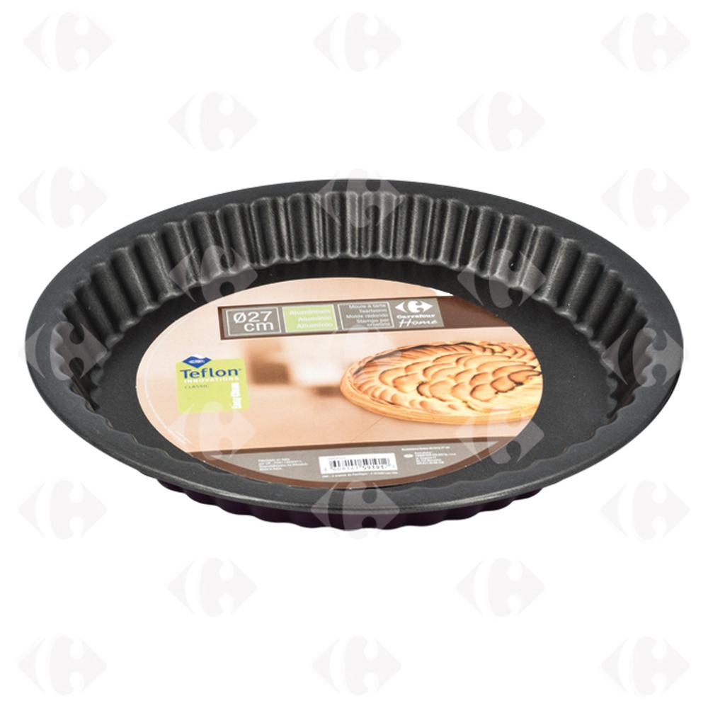 [527182] Moule à Tarte en Aluminium 27cm Carrefour