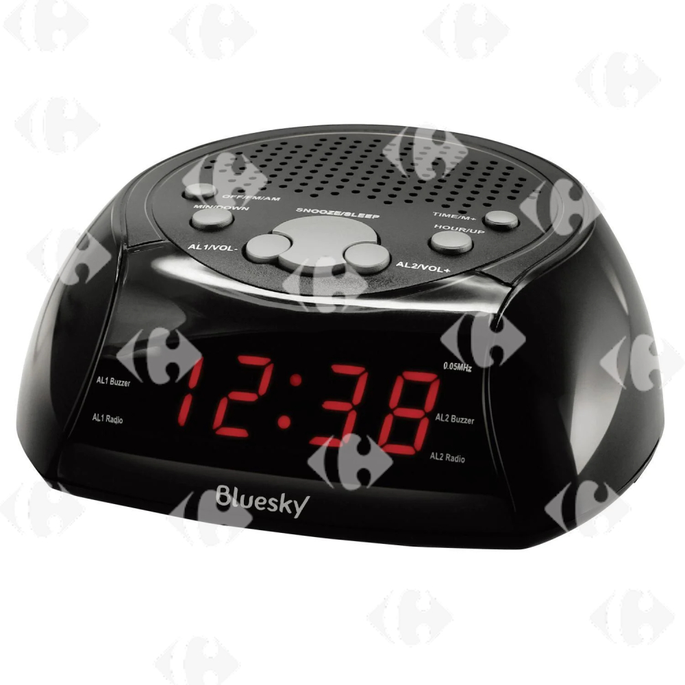 [413417] Radio-réveil BCR30 Bluesky Poss
