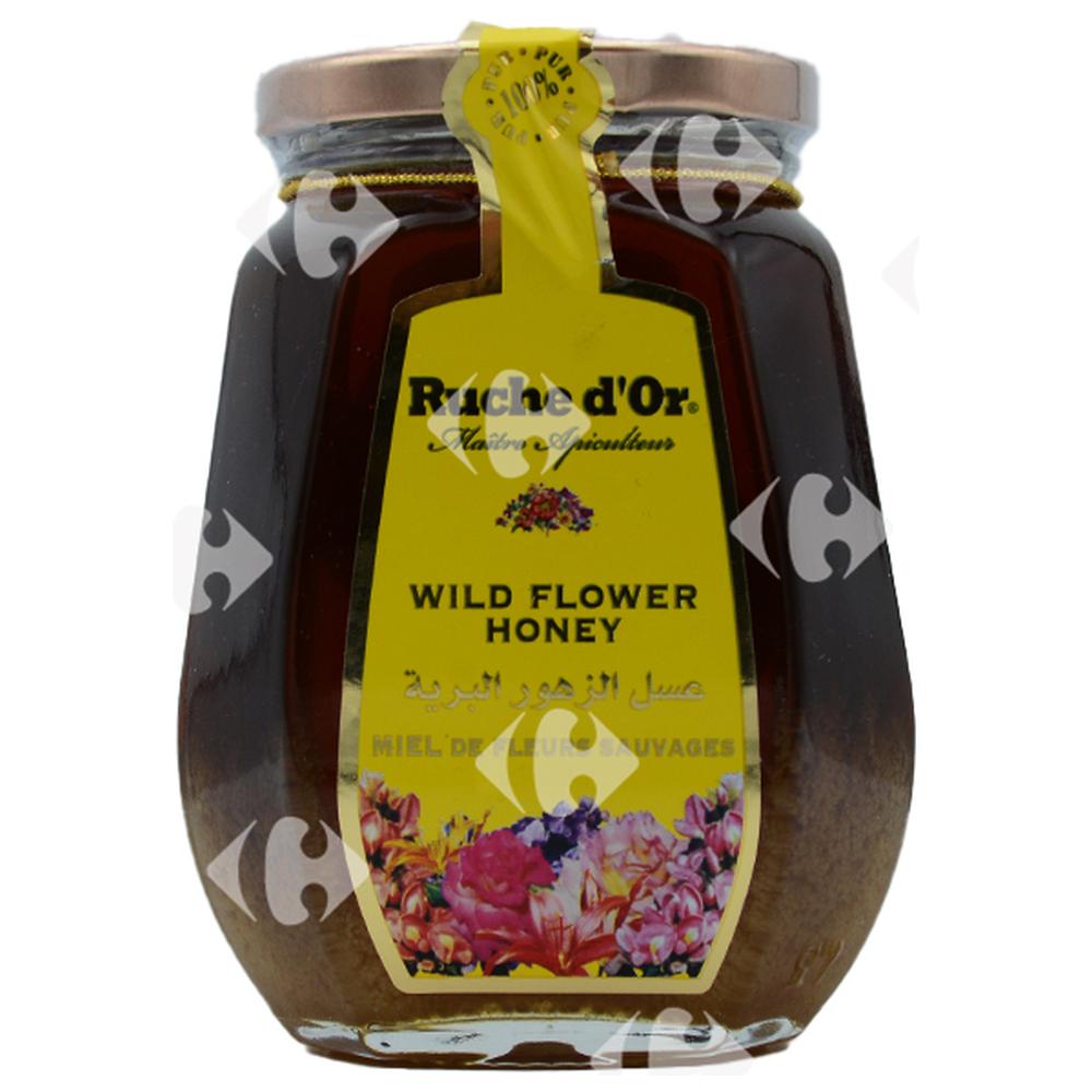 [556197] Miel Pur de Fleurs Sauvages Ruche D'Or 500g.