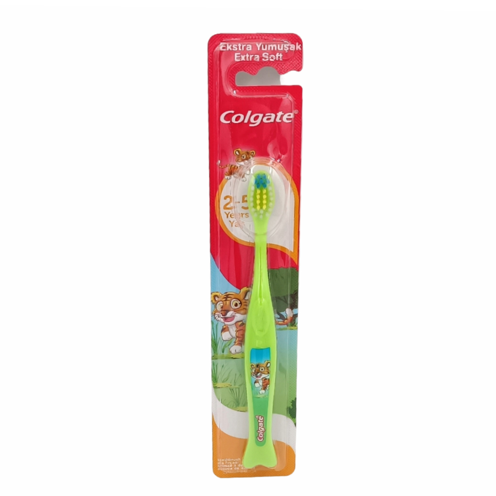 [559000] Brosse à Dents Extra-Souple pour Enfants de 2 ans et plus Colgate