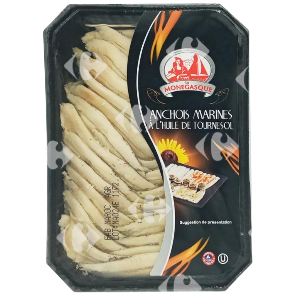 [31898] Anchois Nature La Monegasque 200g