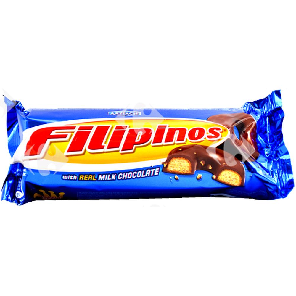 [640926] Biscuits Enrobés Chocolat au Lait Filipinos 75g