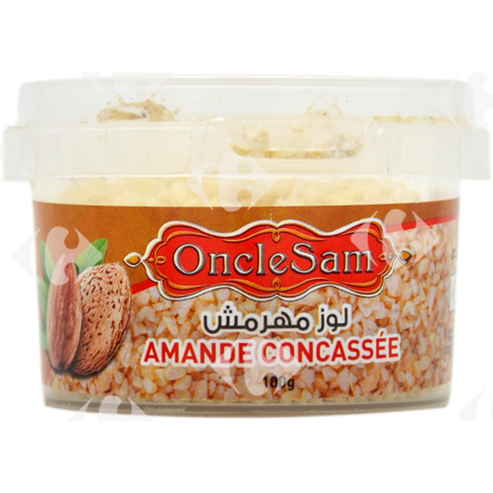 [662481] Amandes Concassées Oncle Sam 100g