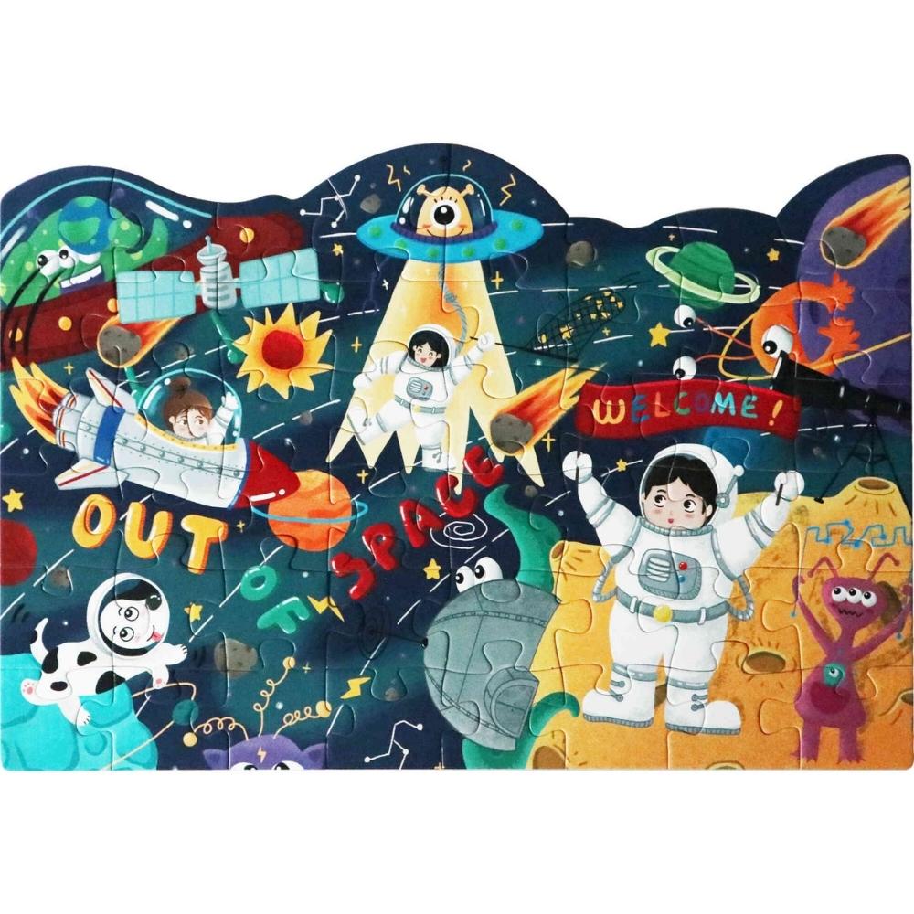 Puzzle Lunaire Fées Zoko-Puzzles 22x23 cm 48 pièces