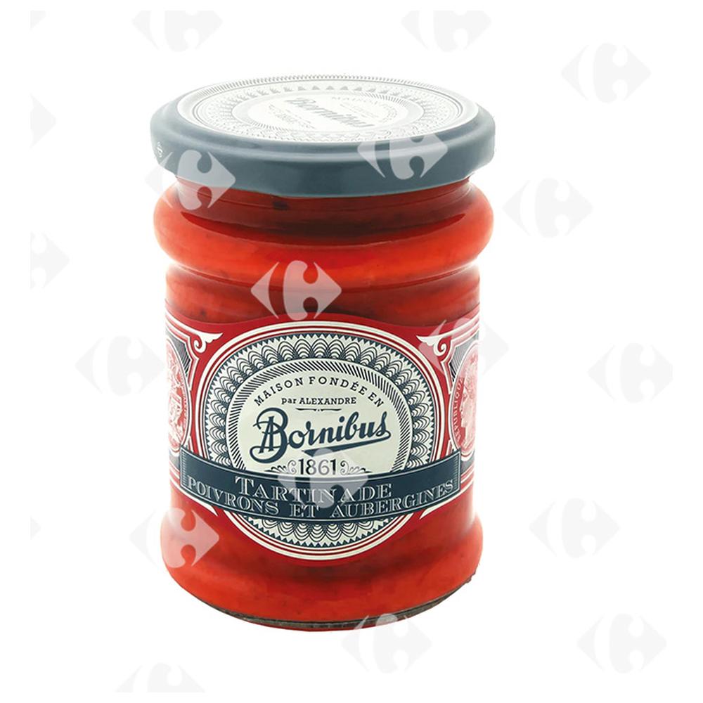 [680615] Tartinade Poivrons Et Aubergines Bornibus 250g