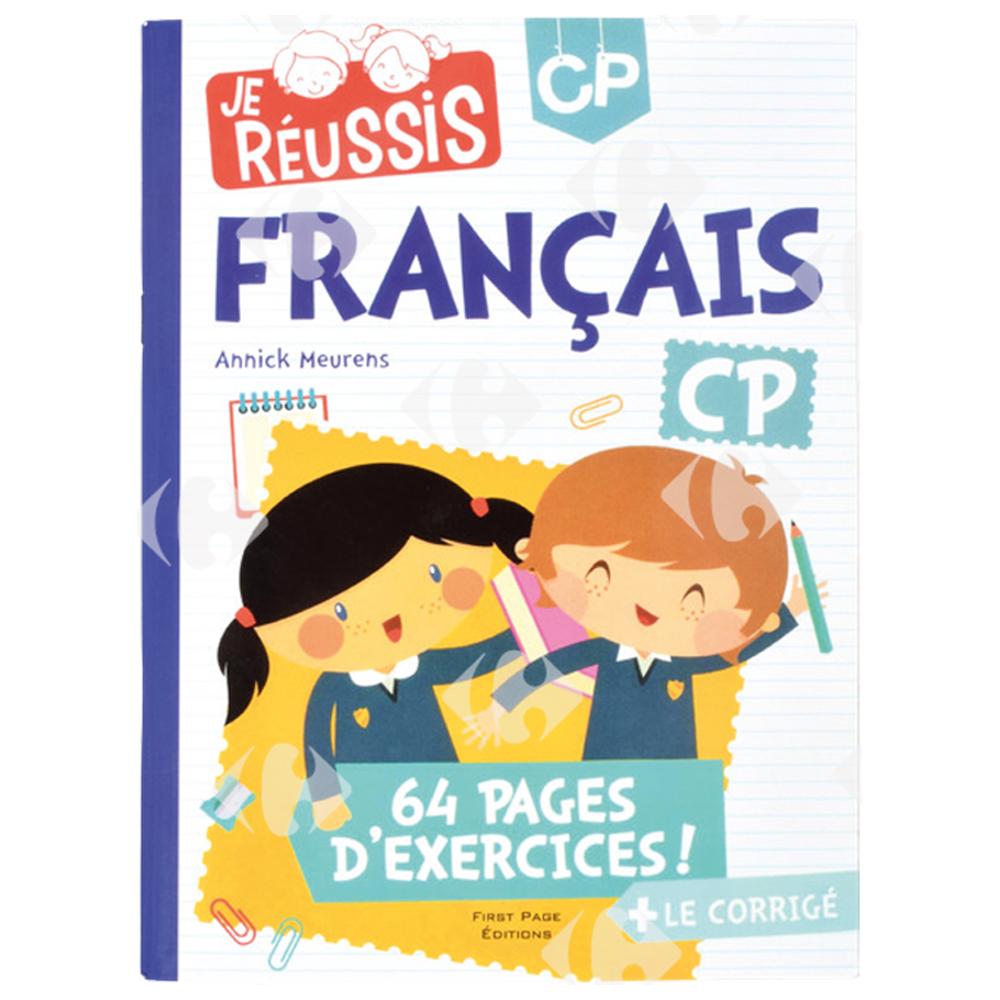 Livre de Français Je réussis CP Edition Chaaraoui 64 pages d'exercices