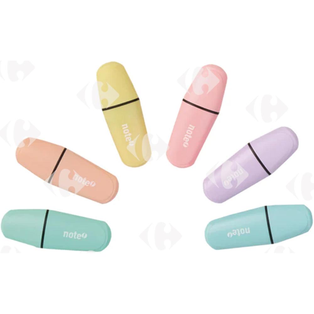 [700122] Mini Fluor Marker Pastel Note 5 unités