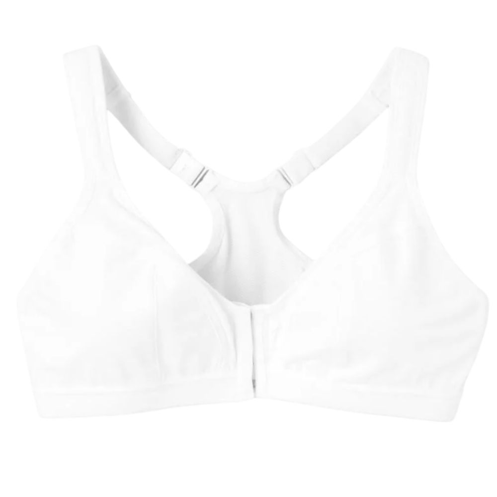 [633649] Brassière Sport Coton Blanc