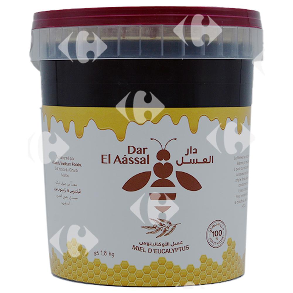 Miel d'Eucalyptus Dar El Aassal 1,8kg.