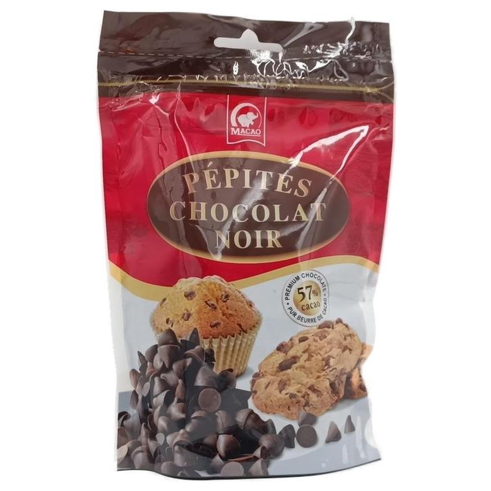 [682287] Pépites Chocolat Noir Macao 250g