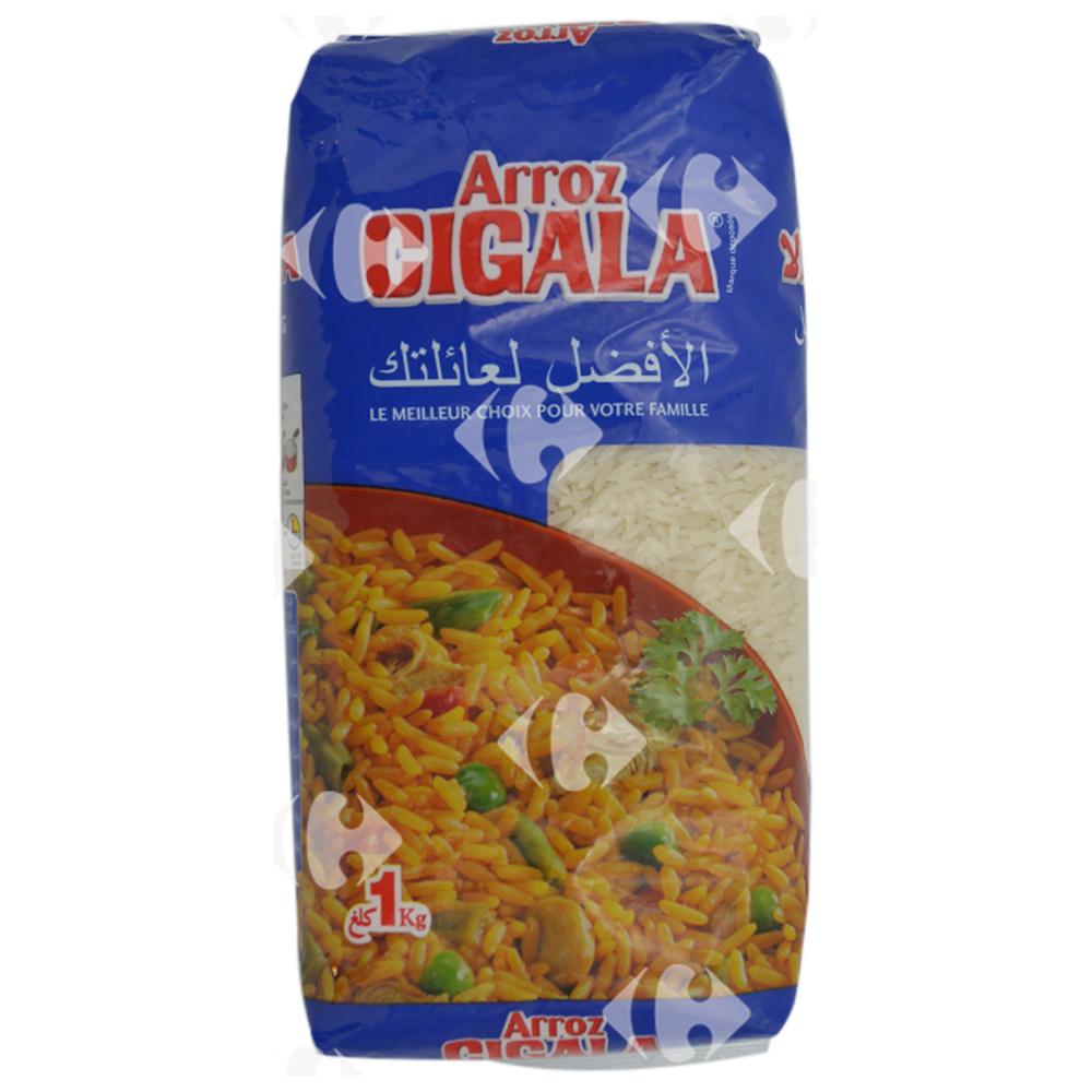 [7610] Riz Long Blanc Cigala 1kg.
