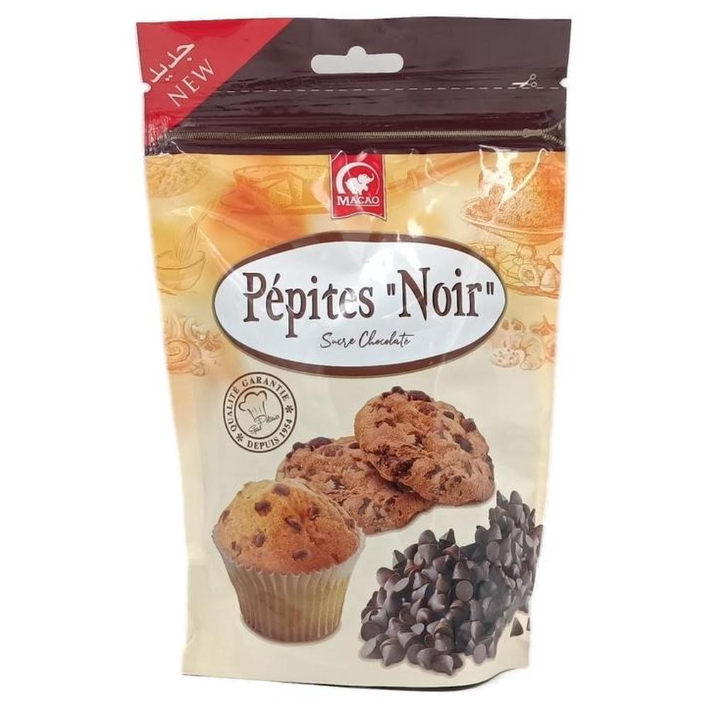Pépites de Chocolat Noir Sucré Macao 250g