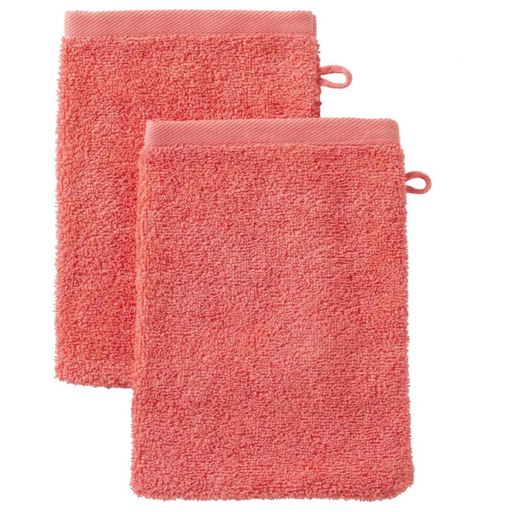 [623138] Gant de Toilette Corail 100% Coton Tex Home 15x21cm.