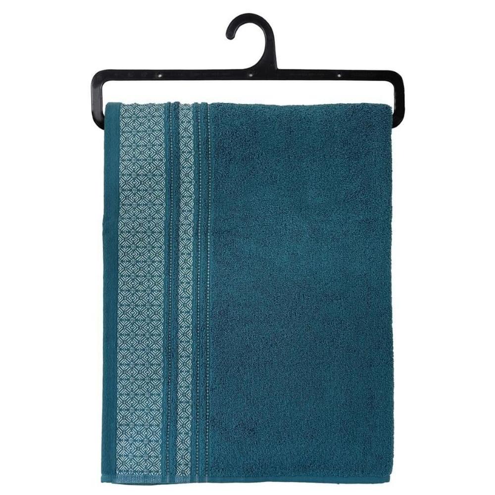 Drap de Bain en vert Foncé Tex Home 100x150 cm
