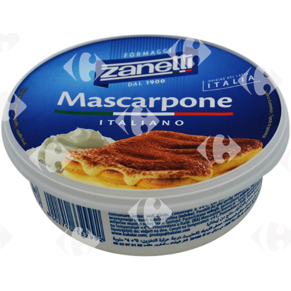 Mascarpone Zanetti 250g.