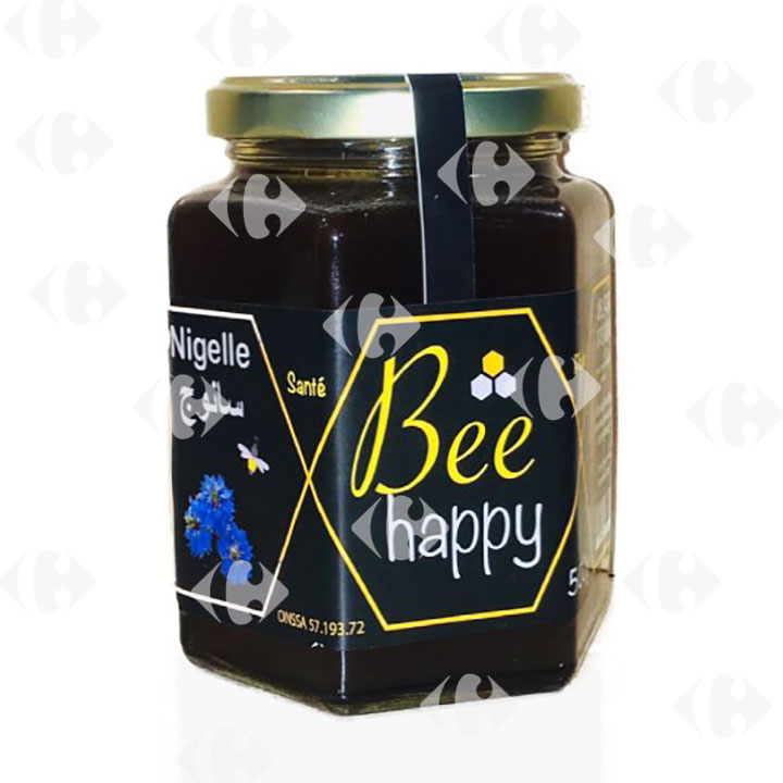 [671160] Miel de Nigelle Bee Happy 500g.