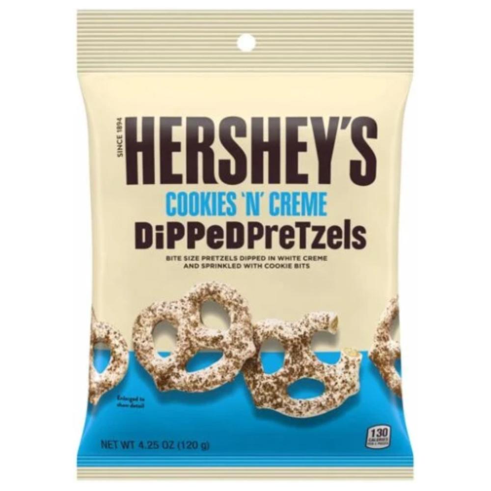 [688764] Biscuits Bretzels Enrobés de Cookies'N'Cream Hershey's 120g.
