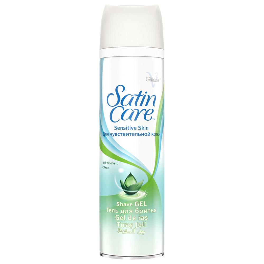 [659366] Gel à Raser Femme Peau Sensible Satin Care 200ml.