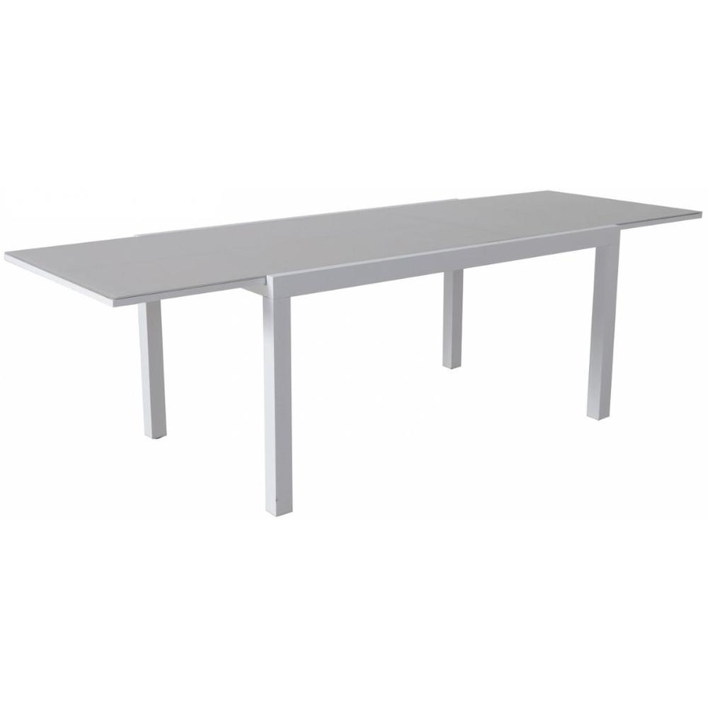Table Taupe en Acier 150x75cm