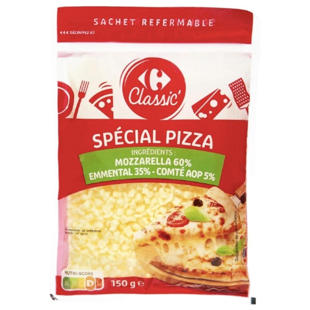 [562510] Fromage Râpé Spécial Pizza Carrefour 150g